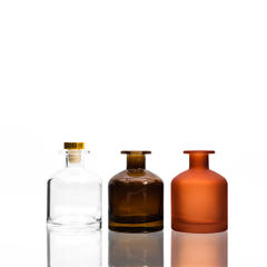 150ml 250ml Home Decoration Frosted Clear Amber Glass Aromatherapy Bottle