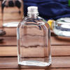 300ml Transparent Glass Soft Fruit Drinks Bottle with Screw Lid