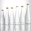 25.4 Oz Empty Natural Spring Water Glass Soda Bottles with Cork Lid