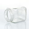 50ml 80ml 100ml 200ml 280ml 380ml 500ml Square Sealed Glass Food Storage Jar with Lid