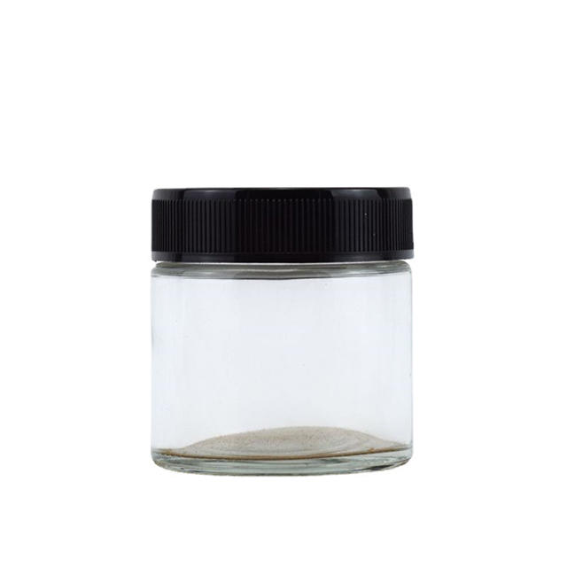 4oz 5oz 6oz 8oz Round Glass Storage Jar with Safety Lid