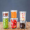 100ml 200ml 250ml 300ml 350ml 500ml 650ml Diamond Mason Jar with Aluminum Lid