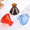 200ml Red Black Clear Conical Glass Aromatherapy Bottle