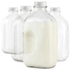 1L Glass Milk Bottle with Lid