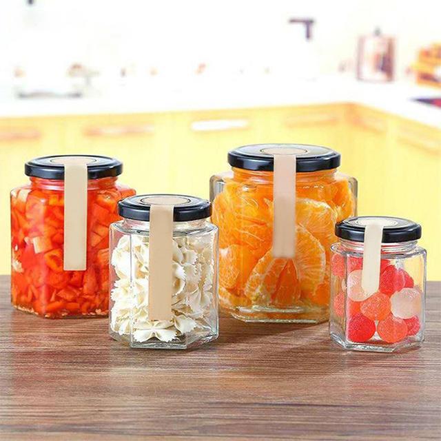 50ml 80ml 100ml 200ml 280ml 380ml 500ml Square Glass Pickle Jar