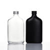 50ml 100ml 200ml 250ml 350ml 500ml Square Flat Glass Juice Bottles with Screw Lid