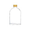 300ml Transparent Glass Soft Fruit Drinks Bottle with Screw Lid