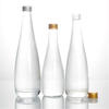 25.4 Oz Empty Natural Spring Water Glass Soda Bottles with Cork Lid