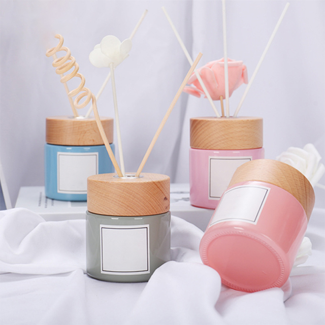 100ml 120ml Cylindrical Stained Glass Aromatherapy Cane Bottle