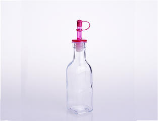 Clear Square Glass Cooking Oil Dispenser