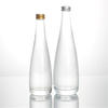 25.4 Oz Empty Natural Spring Water Glass Soda Bottles with Cork Lid