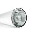 250ML 330ML Clear Taper Glass Fruit Ice Water Bottles with Aluminum Lid