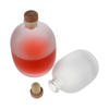 Transparent Flint Whisky Vodka Tequila Glass Liquor Bottle With Sealed Lid
