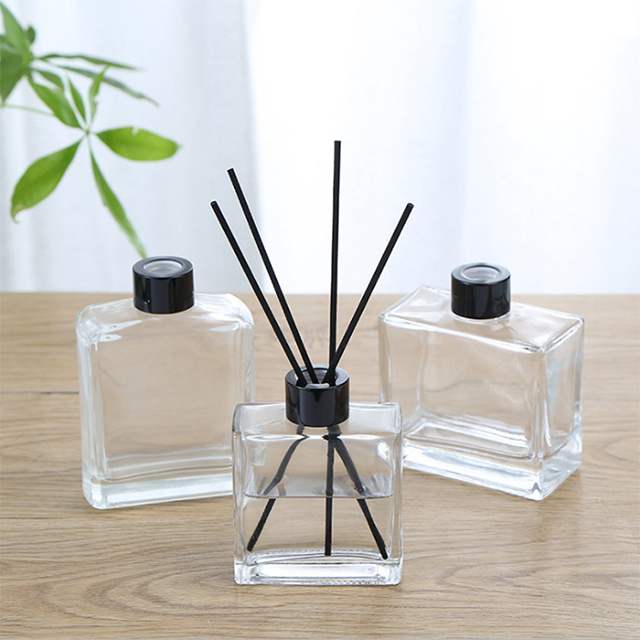 50ml 120ml 200ml 350ml Bayonet Flat Glass Aromatherapy Bottle