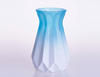 Crystal  Flower Vase  in Paper Folding Shap 