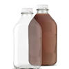 1L Glass Milk Bottle with Lid