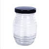 250ml 500ml 1000ml Threaded Honey Jar with Tinplate Lid