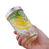 100ml 200ml 250ml 300ml 350ml 500ml 650ml Diamond Mason Jar with Aluminum Lid
