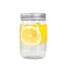 150ml 250ml 300ml 380ml 500ml Polished Mason Jar with Aluminum Lid