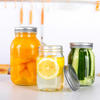 150ml 250ml 300ml 380ml 500ml Polished Mason Jar with Aluminum Lid