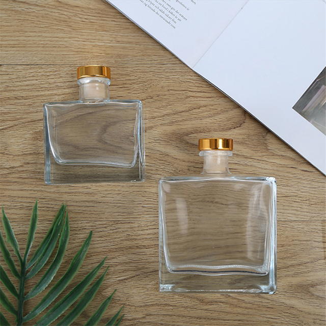 50ml 120ml 200ml 350ml Bayonet Flat Glass Aromatherapy Bottle