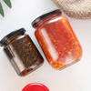 195ml 240ml 350ml 450ml 500ml 550ml 750ml Sealed Glass Pickles Honey Jar with Aluminum Lid